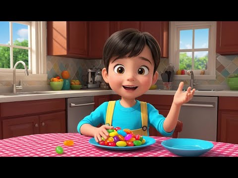 Where Did the Jelly Beans Go? Rhyme Song | Popular Nursery Rhyme & Lyrics | Educational Kids Songs