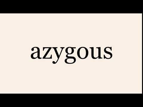 azygous