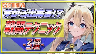 【ストリノヴァ豆知識】すぐに始められる戦闘テクニック3選！【VOICEROID/Strinova解説】