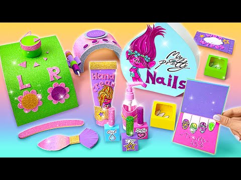 Paper Nail Salon at Home 💅 Cute Beauty Doll Games