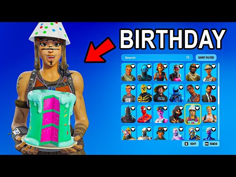 Upgrading A Defaults Fortnite Account On His BIRTHDAY!