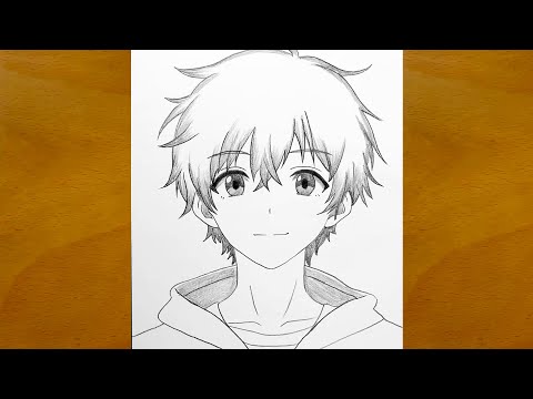 How to Draw a Cute Anime Boy || Easy Anime Drawing || Step by Step Guide