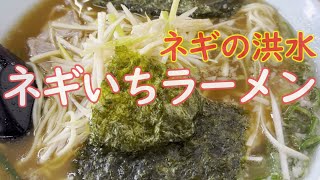 ネギいちラーメンでネギの洪水の巻 #食べ歩き #豊田 #とろろごはん