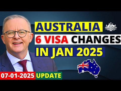 Australia Visa Changes in January 2025 | Australia Visa Update