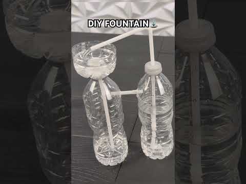 @RickCreative DIY FOUNTAIN FROM PLASTIC BOTTLES WITHOUT ELECTRICITY EASY TUTORIAL STEP BY STEP