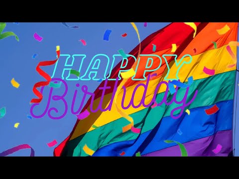 Happy Birthday | Gay Pride 🏳️‍🌈 Screen 📺 Background