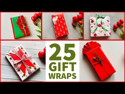 25 Stunning Gift Wrapping Ideas | DIY Gift Packing | Creative Gift Wraps #giftwrap