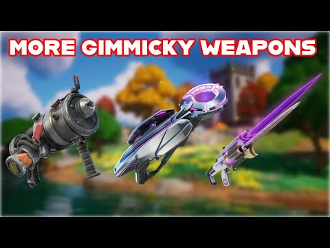 Revisiting MORE of Fortnite's MOST GIMMICKY WEAPONS of ALL TIME