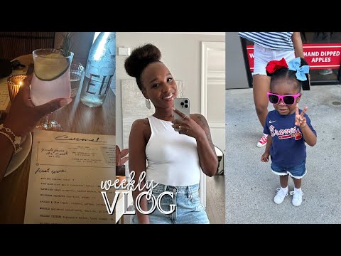 WEEKLY VLOG: DINNER AT CARMEL ATLANTA, SHOPPING + HAUL, BRAVES GAME, CLEANING | JENNY JACKS