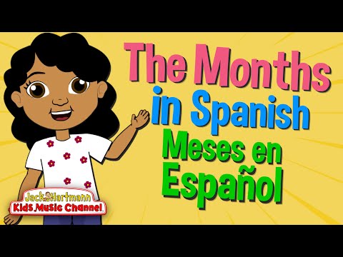 The Months of the Year in Spanish | Los meses en Español | Jack Hartmann