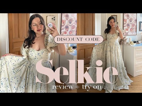 BRIDGERTON THEMED DRESS REVIEW | Selkie Ritz Gown Try On Haul (& discount code!) 🎀✨💖