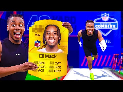 I Took A Pro Football Test & Got My Madden Rating!