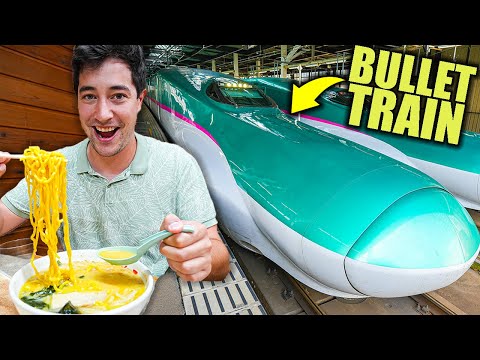 Noodle Tour Across Japan 🇯🇵 Epic SHINKANSEN Japanese Food Tour with JAPAN RAIL PASS! [EP.1]