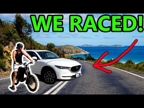 Can a Sur Ron beat a CAR in a RACE TO MALIBU? (18 miles)