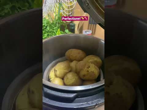 Cum faci cei mai buni cartofi?🤔 #instantpot #instantpotdinners #potato #easyrecipe #shortvideo