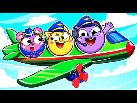 Airplane Safety Tips Song ✈️ Put On Your Seatbelt! Kids Songs 🐱🐨🐰🦁And Nursery Rhymes by Baby Zoo