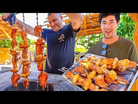 This Country is BBQ Heaven!! CRAZY Street Food in Armenia 🇦🇲 Khorovats & Trout Barbecue!!