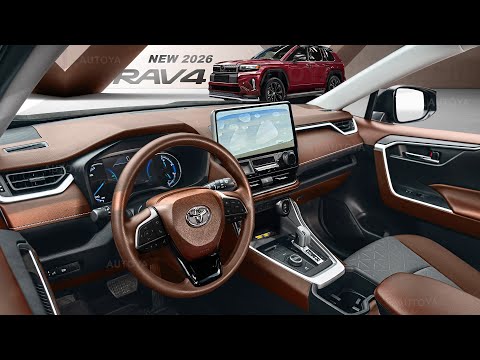 2026 Toyota Rav4 - INTERIOR Changes Preview