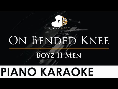 Boyz II Men - On Bended Knee - Piano Karaoke Instrumental Cover with Lyrics