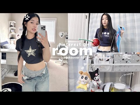 (Vlog) PINTEREST Room Makeover 2024🥯: Huge Transformation, Spring deep cleaning + Tour