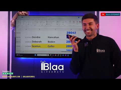 BLAA GIVEAWAYS | LIVE DRAW | 9th MARCH 2025