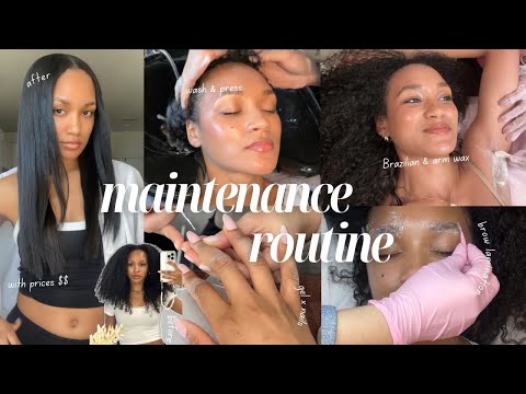 Naturally Pretty Maintenance Guide: Prices $, Getting a Brazilian, Perfect Brows, Nails, Silk Press