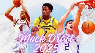 My TOP 10 Picks for the 2025 NBA Mock Draft