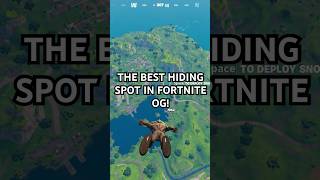 The BEST hiding spot in Fortnite OG! #fortnite #ogfortnite