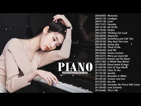 Top 40 Piano Covers of Popular Songs 2024 - Best Instrumental Music For Work, Study, Sleep