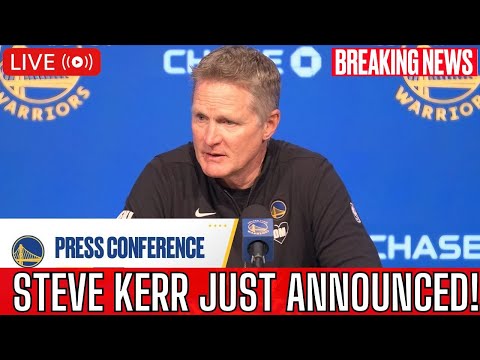 Steve Kerr SURPRISES and FINALLY talks about the FUTURE of Players with the Warriors in Free Agency