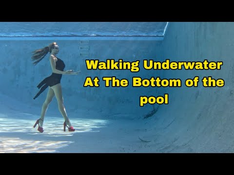 How to Walk Underwater – 14 Feet Deep on the Floor and Walls