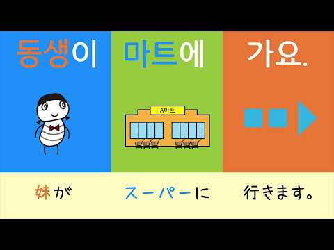 簡単すぎる韓国語の練習「行きます(가요)」  「います/あります(있어요)」