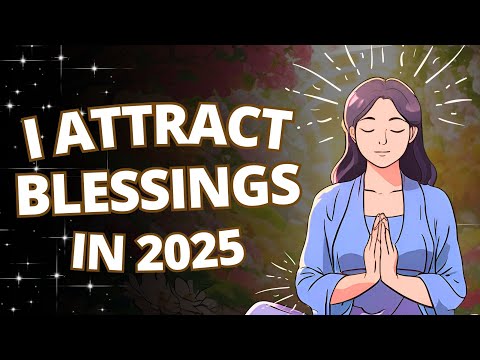 I Attract Blessings in 2025 | Best Powerful Morning Affirmations for 2025 | Gratitude Affirmations