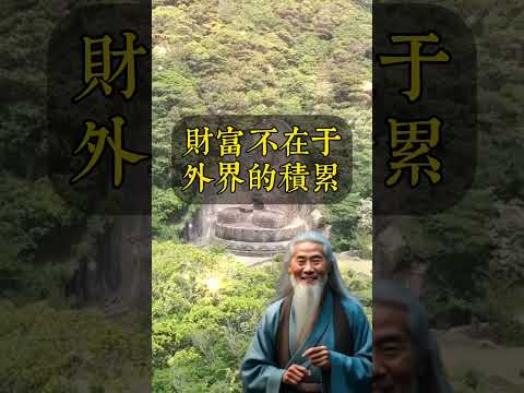 弘一法師說：“內心的清淨，才是最大的財富。”