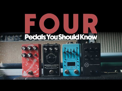 Pedals You Should Know - Vol. 4 | Case Study Compressor, Design-A-Drive, Alabs Orbital, Kodex Audio