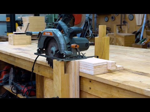 VERTICAL CUTTING Made Easy With This Circular Saw Hack