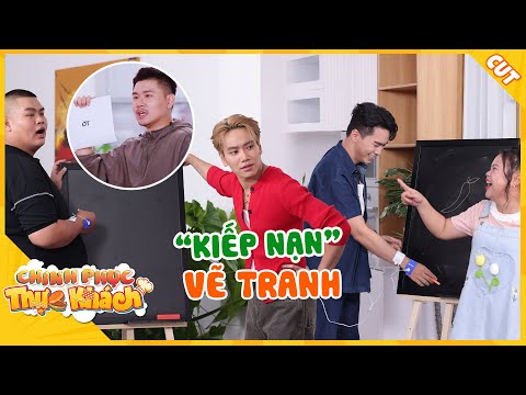 Trần Nhậm, Kapi Nguyễn "BẤT ỔN" khi vừa MÁT - XA vừa VẼ TRANH | Chinh Phục Thực Khách 3 | Tập 15