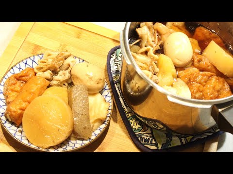 Oden recipe using pressure cooker