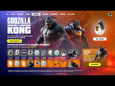 Fortnite's *FREE* KONG SKIN Pass is HERE!