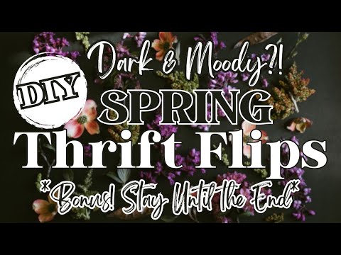 DIY  Decor; Dark & Moody Spring IOD 2024~WHAT SOLD? of Mass Making Multiples~THE TECHNIQUES OH MY!!!