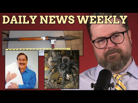 ASMR, giant spider, Mike Lindell & married cousins : DAILY NEWS WEEKLY