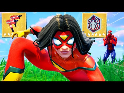 The *SPIDER-WOMAN* Challenge in Fortnite