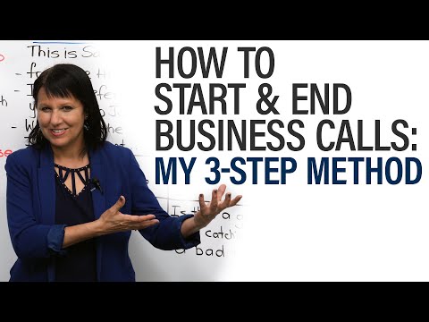 How to start & end a business call: 3 easy steps