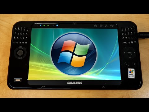 Installing Windows Vista on the Samsung Q1 Ultra