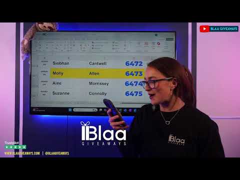 BLAA GIVEAWAYS | LIVE DRAW | 13th MARCH 2025