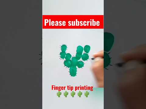 finger tips printing #shortsvideo #creative #youtubeshots #tipsprinting