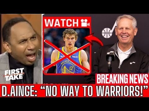 FIRST TAKE | A.Smith: "Warriors TRADE For Lauri Markkanen NEVER Happening!" | Warriors News