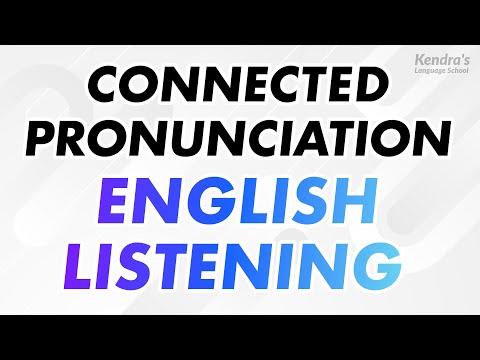 Connected Pronunciation English Listening Practice in 1 hour