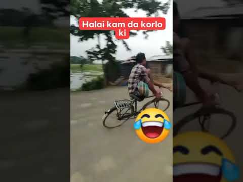 cycles chalana funny video #shortvideo