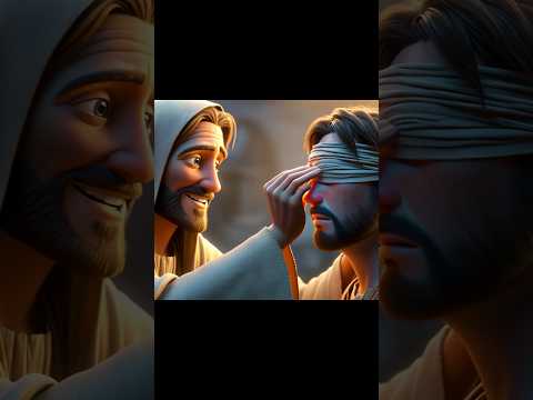 Jesus Heals the Blind Man | AI Animation